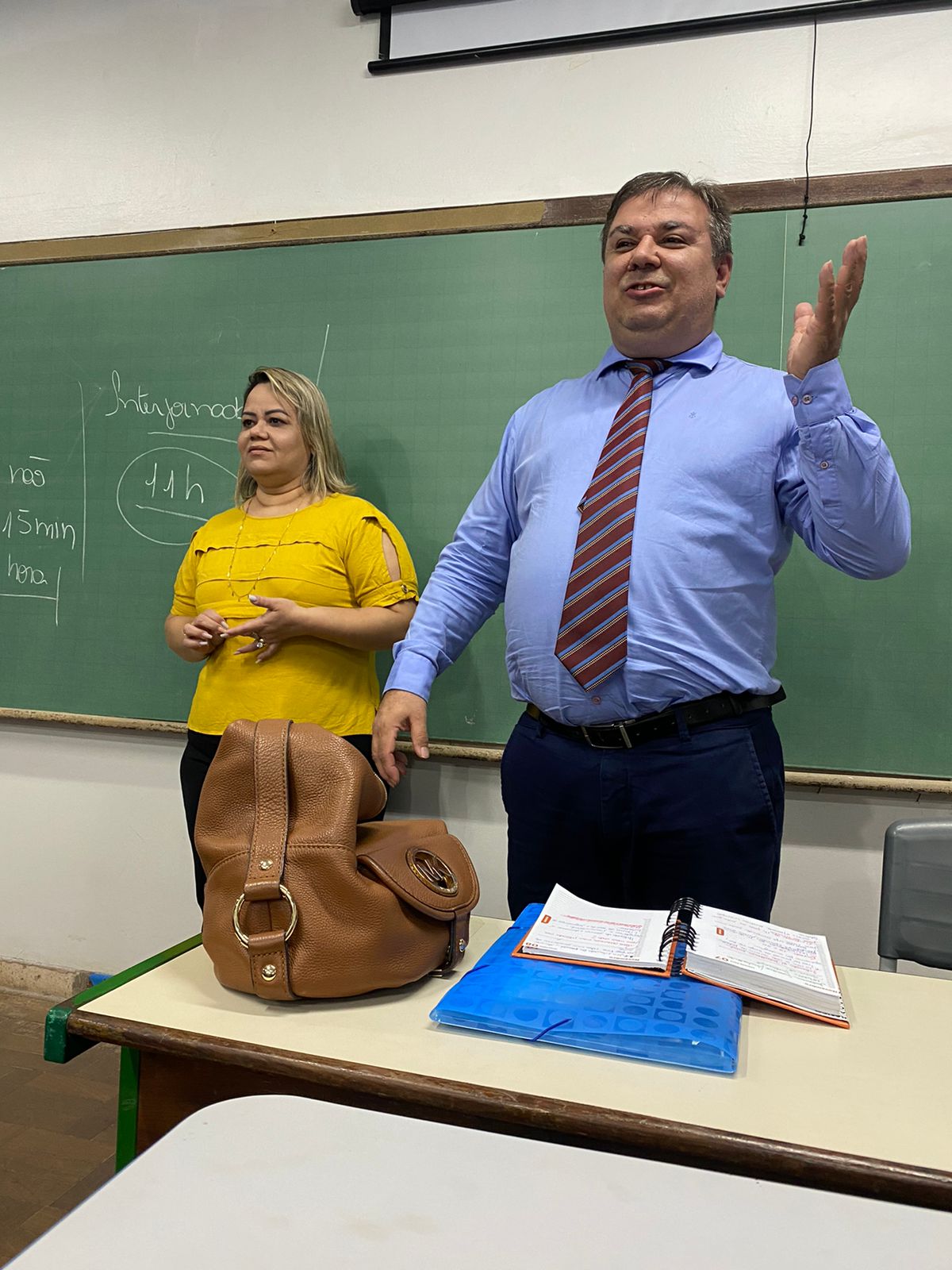 Direito do Trabalho é tema de palestra a alunos da 4a série